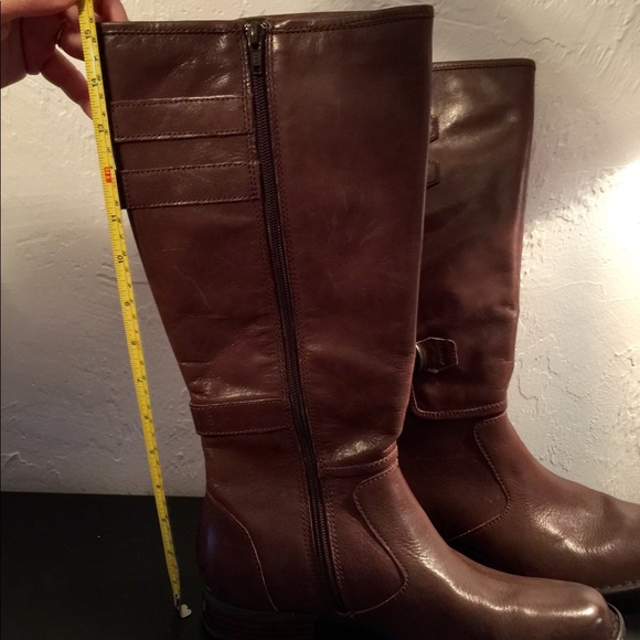 Born brown leather boots - Picture 3 of 8